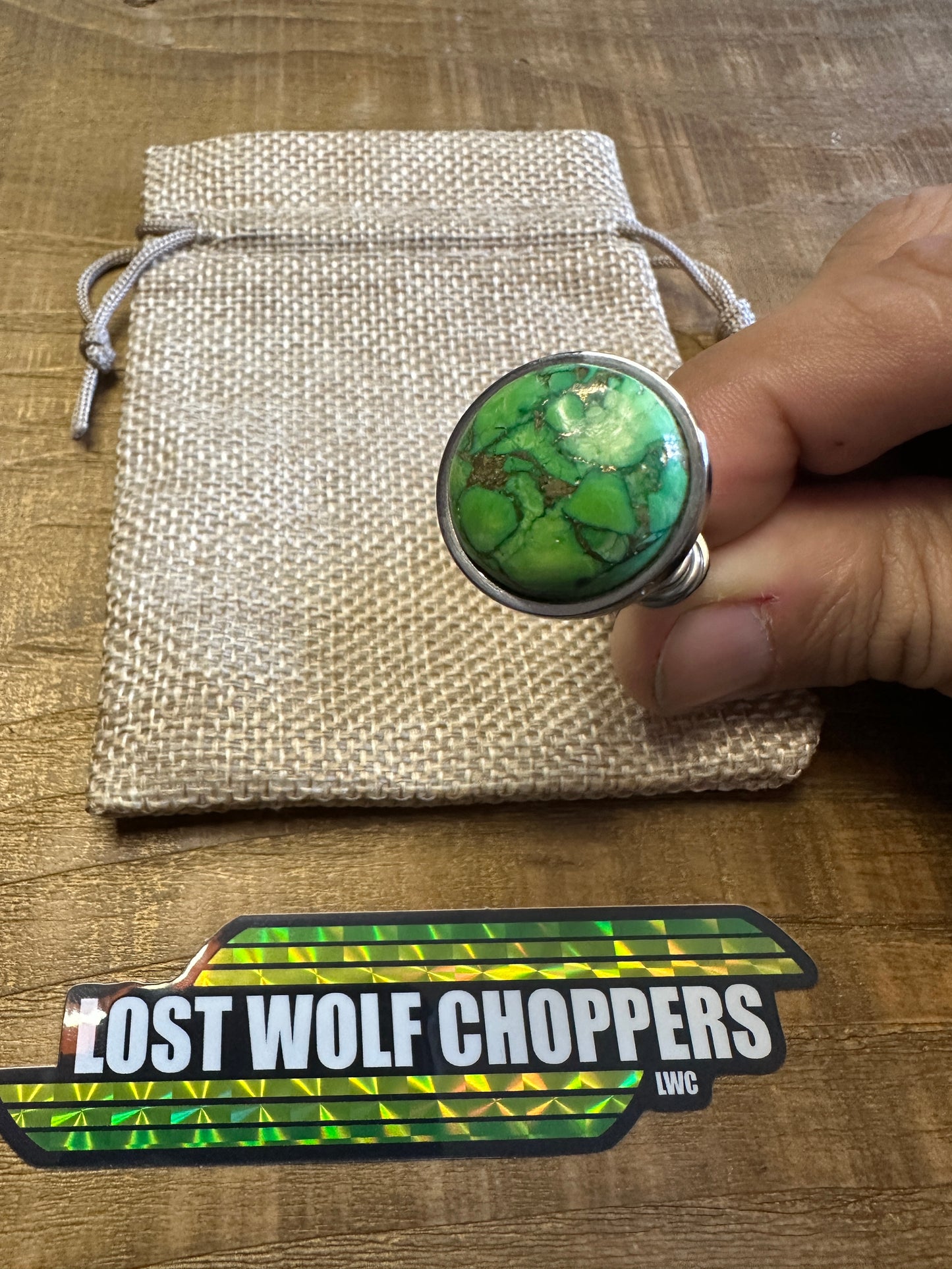 Mikuni HRS Short Idle Screw Green Mohave Turquoise