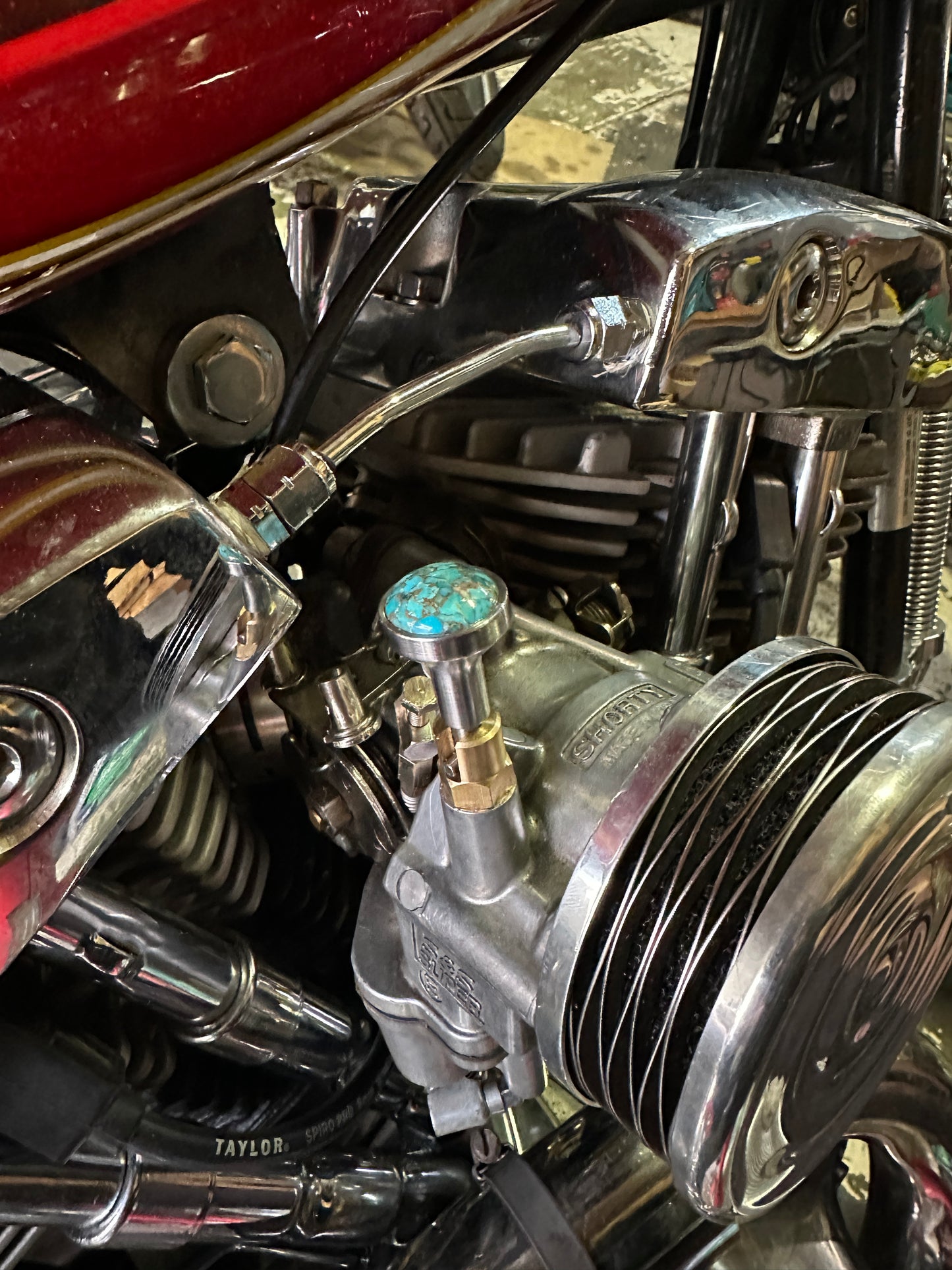 S&S Enricher Choke Knob Long