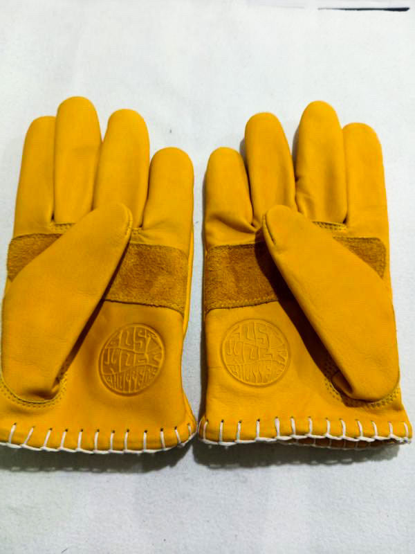Lost Wolf Choppers Gloves Yellow