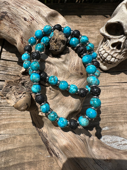 Arizona Turquoise Bracelet (Lava)