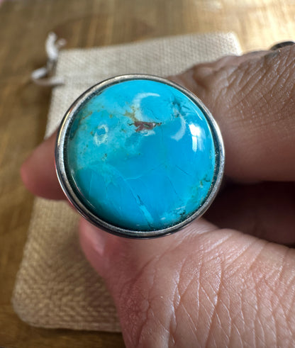 Kingman Arizona Turquoise S&S Enricher Choke Knob (Long)