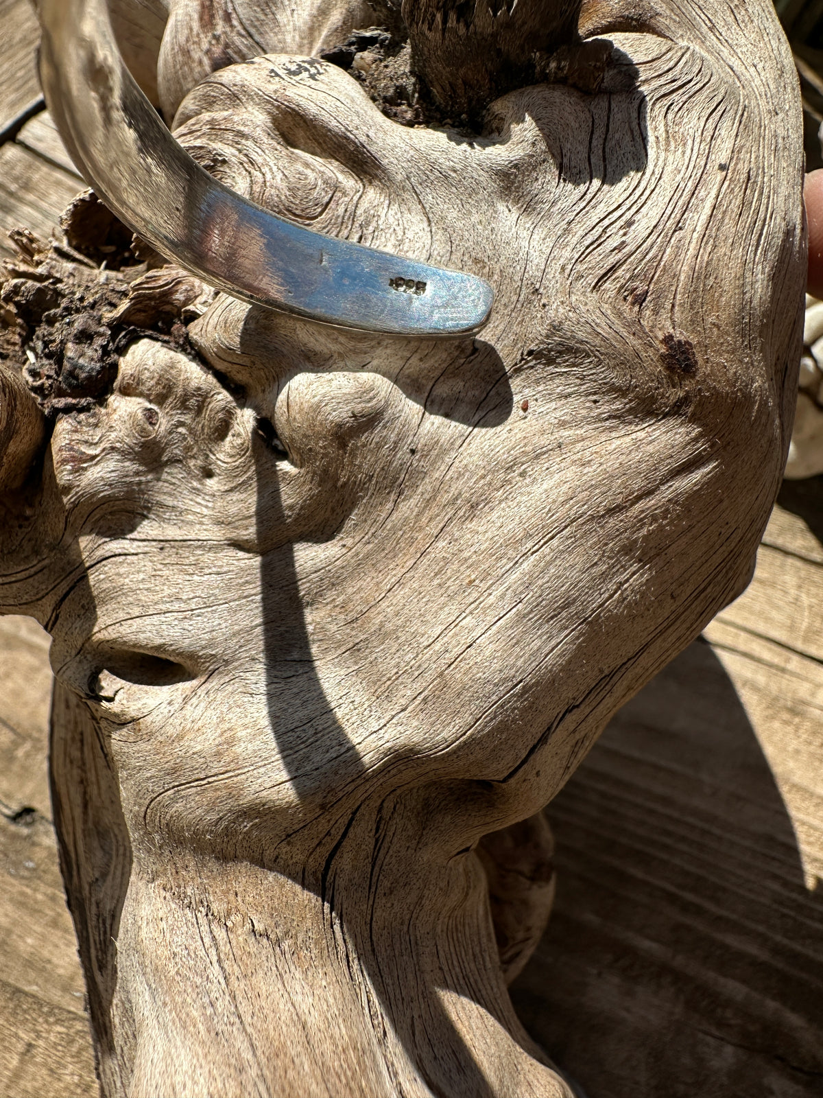 Sterling Silver Cuff, Kingman Turquoise.