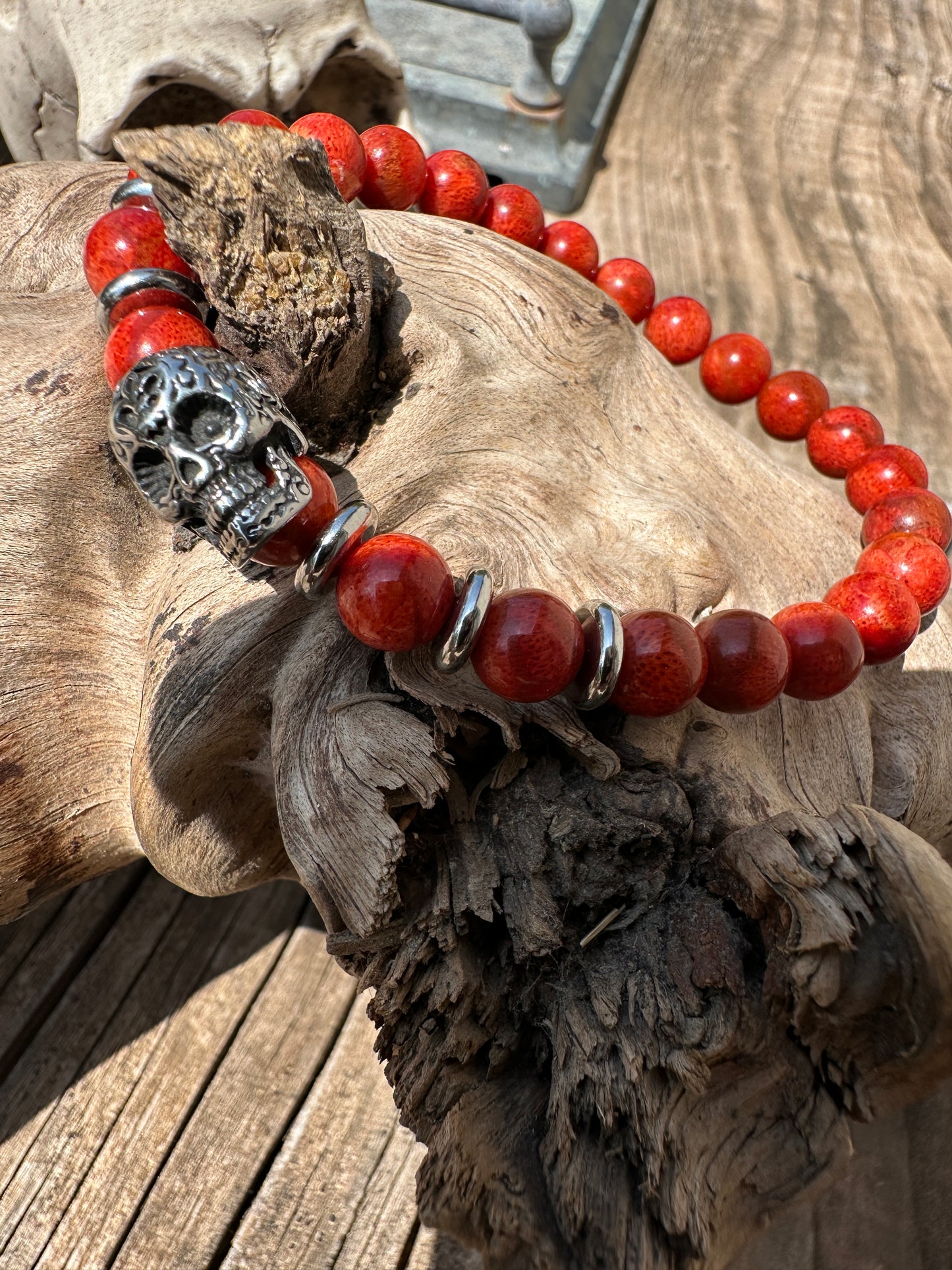 Sponge Coral Bracelets (Skull)