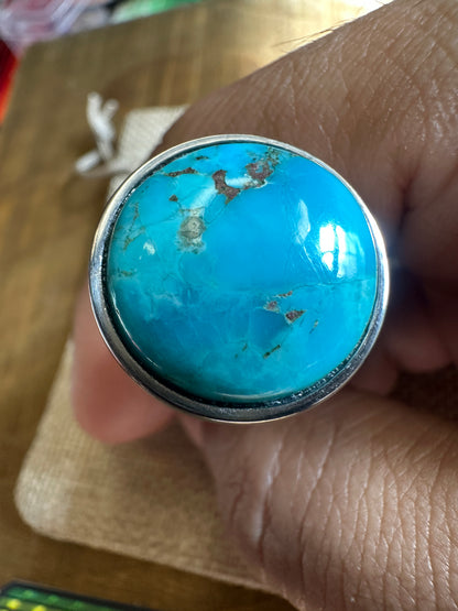 Kingman Arizona Turquoise S&S Enricher Choke Knob (Short)