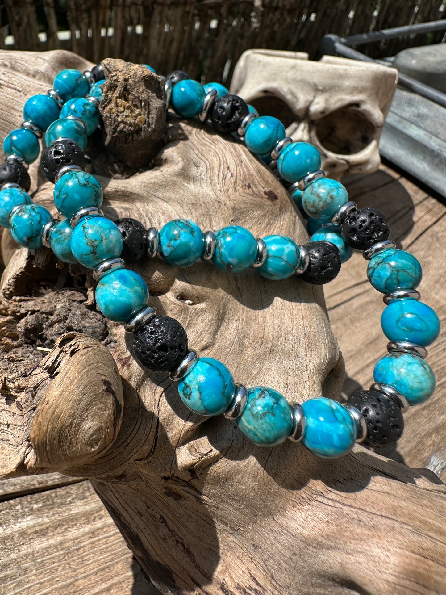 Arizona Turquoise Bracelet (Lava)