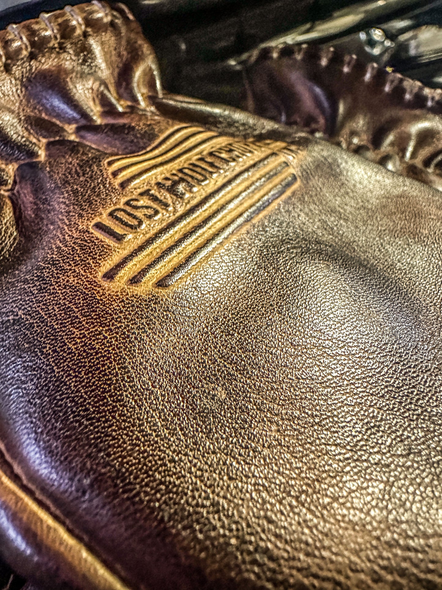 Lost Wolf Choppers Gloves Brown