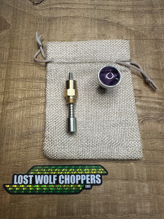 Trapiche Amethyst S&S Enricher Choke Knob (Long)