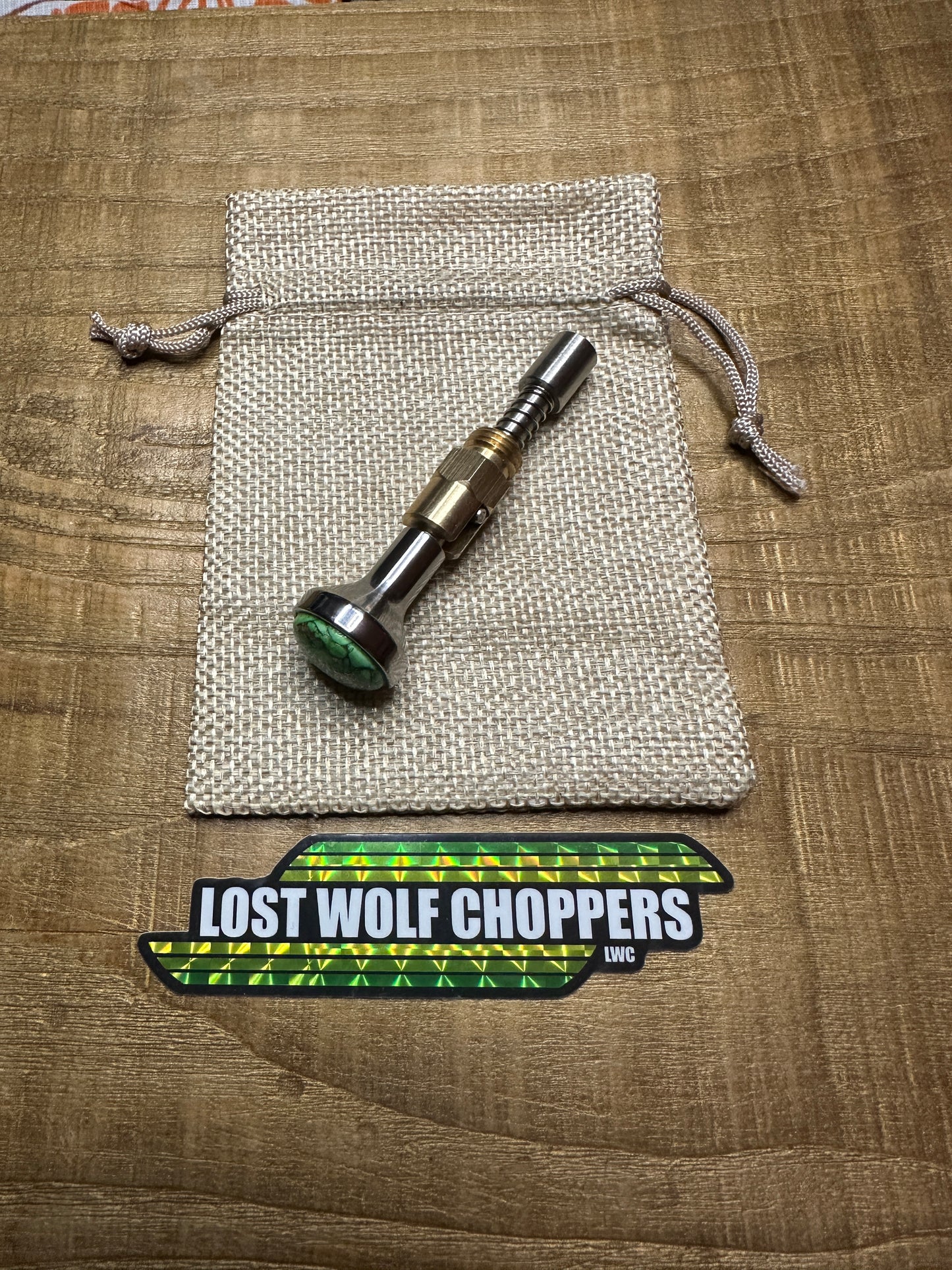 Mohave Turquoise S&S Enricher Choke Knob Long