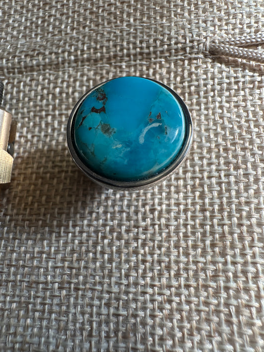 Kingman Arizona Turquoise S&S Enricher Choke Knob (Short)