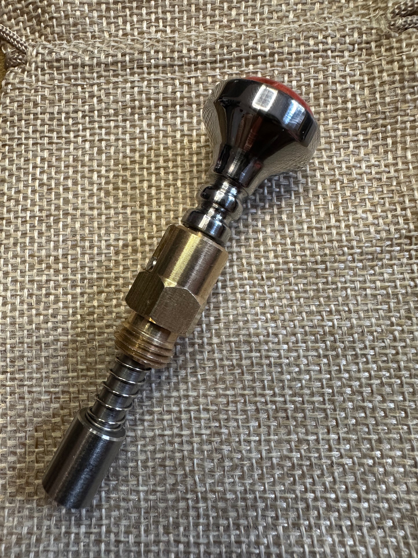 Sponge Coral S&S Enricher Choke Knob (Striped)
