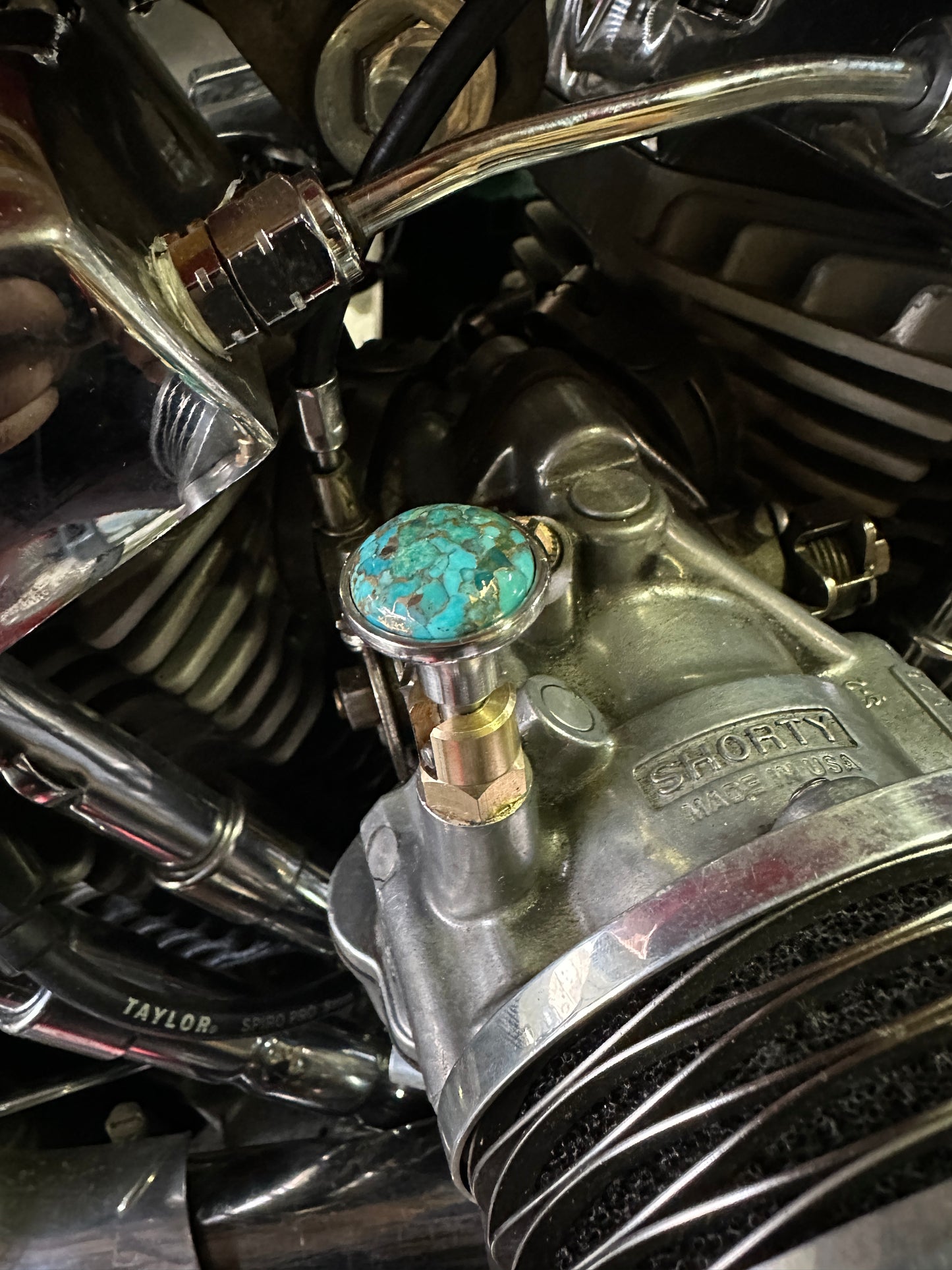 S&S Enricher Choke Knob Short