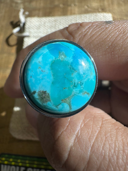 Kingman Arizona Turquoise S&S Enricher Choke Knob (Long cup)