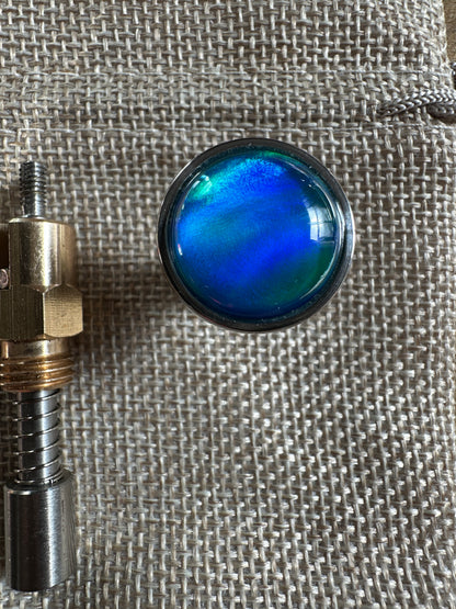 Aurora Opale S&S Enricher Choke Knob (striped Long)