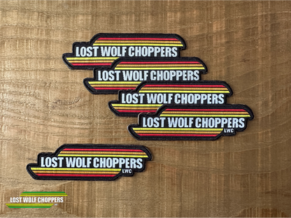 Lost Wolf Choppers Patch Orange