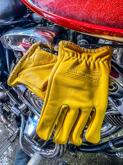 Lost Wolf Choppers Gloves Yellow