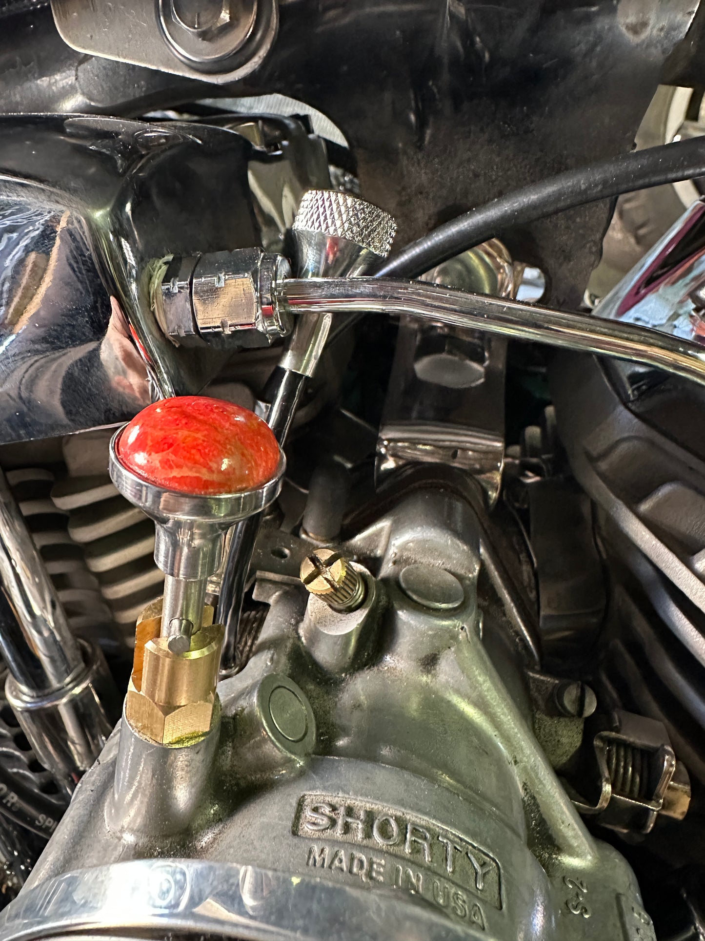 Coral S&S Enricher Choke Knob Short