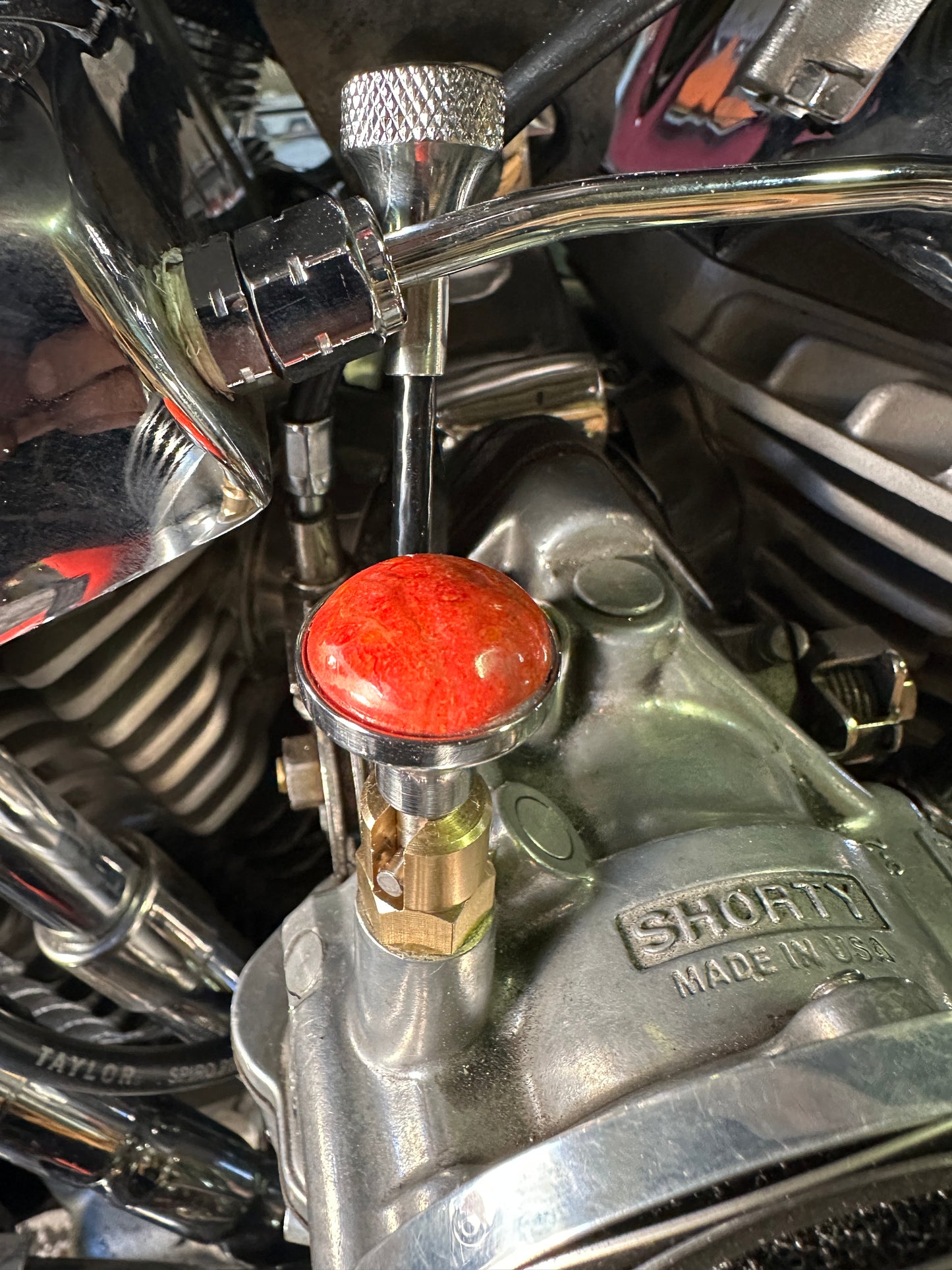 Coral S&S Enricher Choke Knob Short