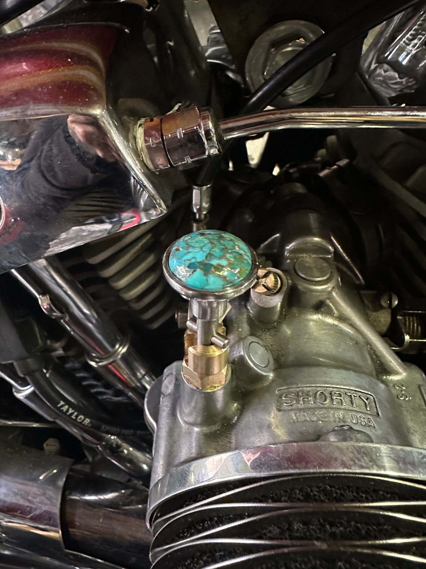 S&S Enricher Choke Knob Short