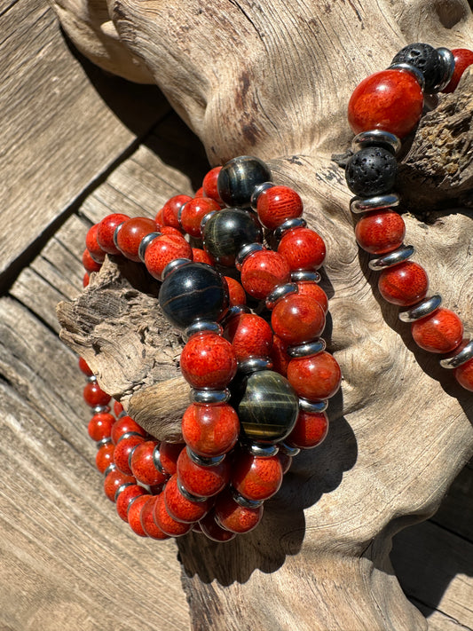 Sponge Coral Bracelets