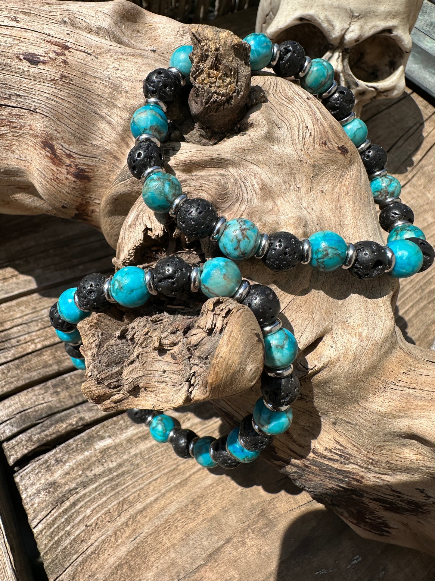 Arizona Turquoise Bracelet (Lava)