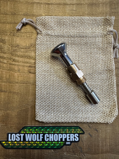 Arizona Turquoise Inlay S&S Enricher Choke Knob (Long)
