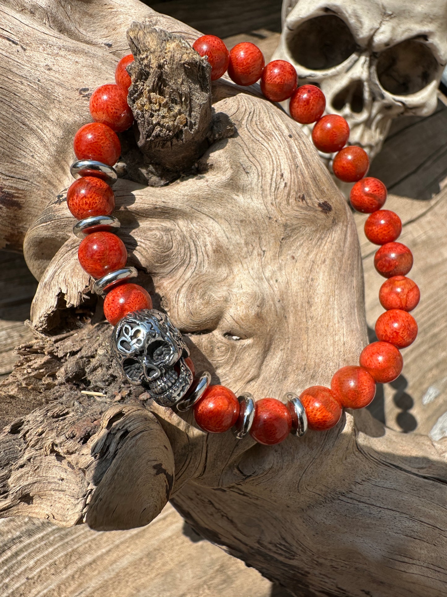 Sponge Coral Bracelets (Skull)