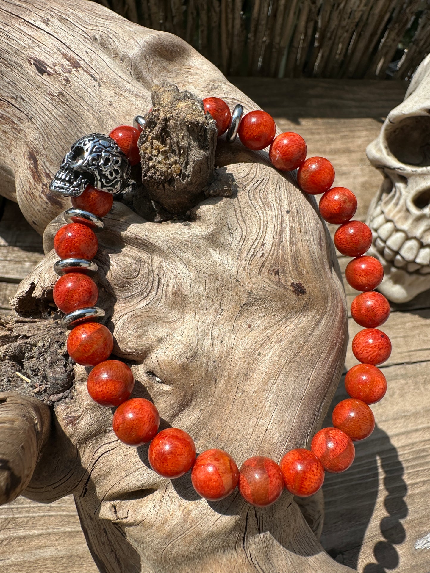 Sponge Coral Bracelets (Skull)