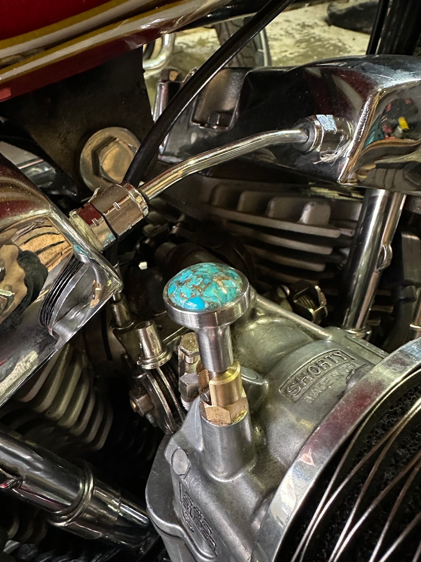 S&S Enricher Choke Knob Long