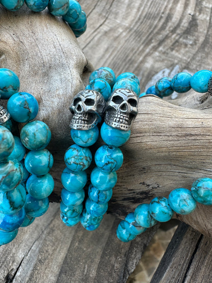 Arizona Turquoise Bracelets (Skull)
