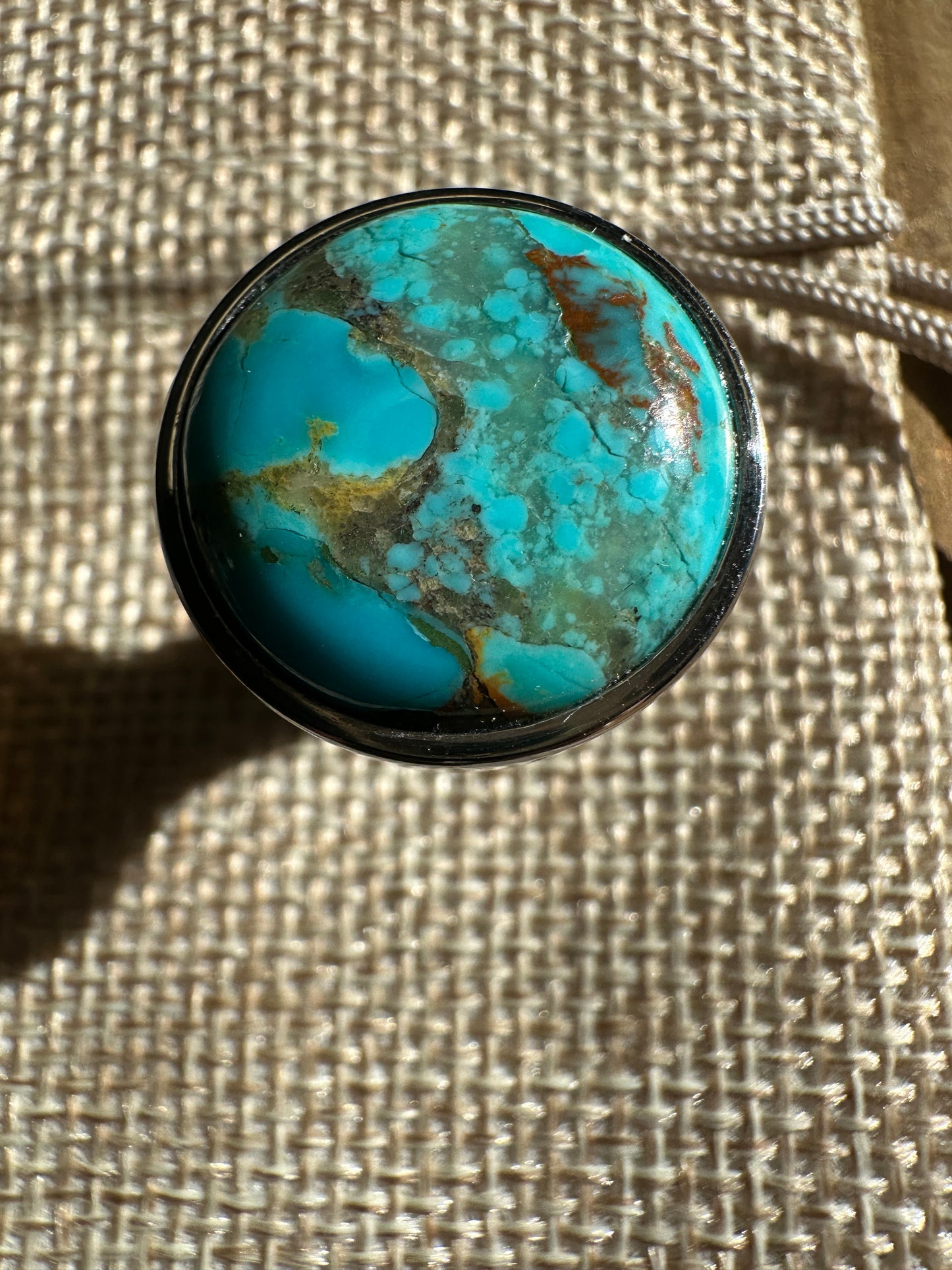 Kingman Arizona Turquoise S&S Enricher Choke Knob (Long)