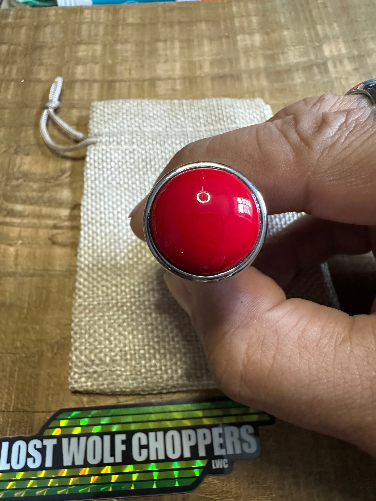 Red Coral S&S Enricher Choke Knob (Long)